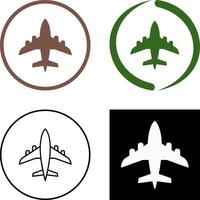 Flugzeug Symbol Design vektor