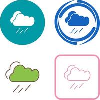 Regen-Icon-Design vektor