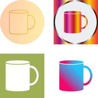 Kaffeebecher-Icon-Design vektor