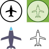 Flugzeug-Icon-Design vektor