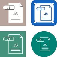 js Symbol Design vektor