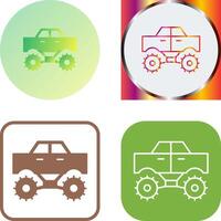 Monster-Truck-Icon-Design vektor