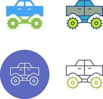 Monster-Truck-Icon-Design vektor