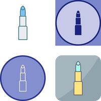 Lippenstift-Icon-Design vektor