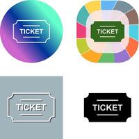 Tickets Symbol Design vektor