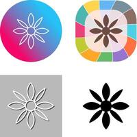 Blumen-Icon-Design vektor