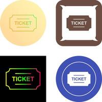 Tickets Symbol Design vektor
