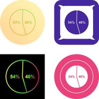 Kandidat Statistiken Symbol Design vektor