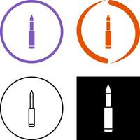 Eyeliner-Icon-Design vektor