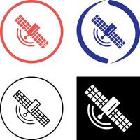 Satelliten-Icon-Design vektor