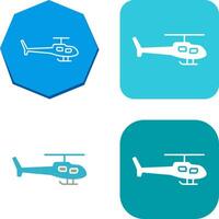 Helikopter-Icon-Design vektor