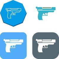 Waffe-Icon-Design vektor