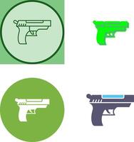 Waffe-Icon-Design vektor