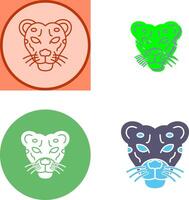 gepard ikon design vektor