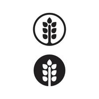 Kuchen und Bäckerei-Symbol-Logo-Design-Lebensmittel-Vektor-Brot-Vektor und Symbol und Symbol-Lebensmittel vektor