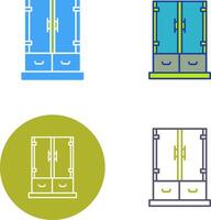 Kabinett Schublade Symbol Design vektor