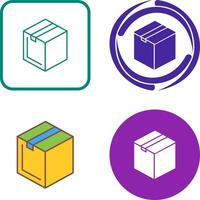 Paket-Icon-Design vektor