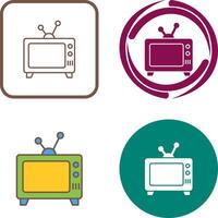 TV-Icon-Design vektor