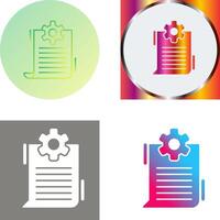 Content-Management-Icon-Design vektor