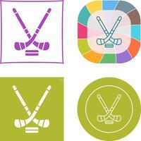 Eishockey-Icon-Design vektor