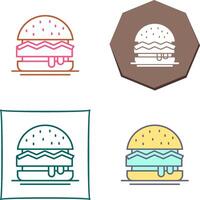 Hamburger-Icon-Design vektor