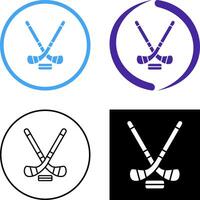 Eishockey-Icon-Design vektor