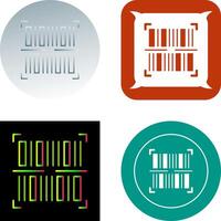 Barcode-Icon-Design vektor