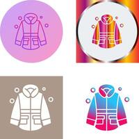 Winter Jacke Symbol Design vektor