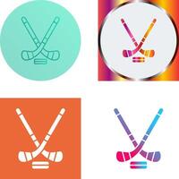 Eishockey-Icon-Design vektor