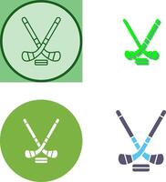 Eishockey-Icon-Design vektor