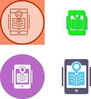 Bibliothek-Icon-Design vektor