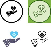 Icon-Design für das Gesundheitswesen vektor