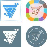 Pizza-Icon-Design vektor