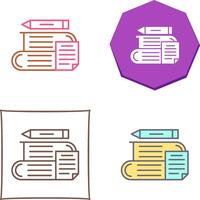 Icon-Design studieren vektor