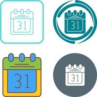 Kalender Icon Design vektor