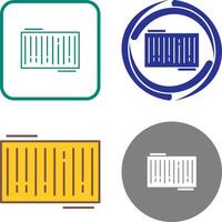 Barcode-Icon-Design vektor