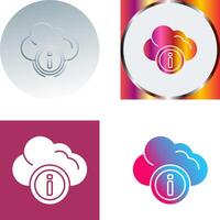 Cloud-Computing-Icon-Design vektor