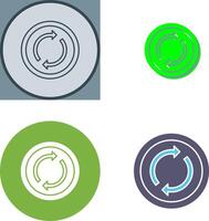 Loop-Icon-Design vektor