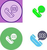 SOS Symbol Design vektor
