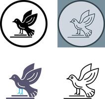 fågel ikon design vektor