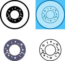 Donut-Icon-Design vektor