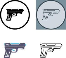 Waffe-Icon-Design vektor