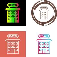 Hostel-Icon-Design vektor