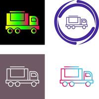 Cargo-LKW-Icon-Design vektor