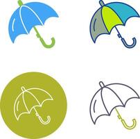 paraply ikon design vektor