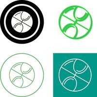 Basketball-Icon-Design vektor