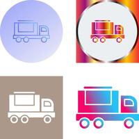 Cargo-LKW-Icon-Design vektor