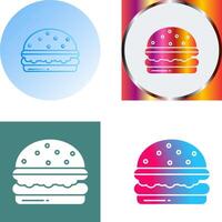 Burger-Icon-Design vektor