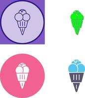 Eis-Icon-Design vektor