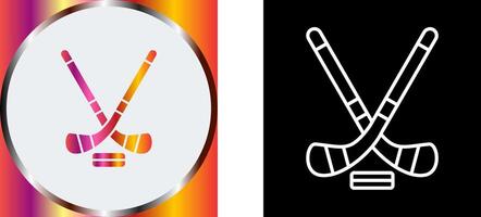 Eishockey-Icon-Design vektor